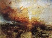 Joseph Mallord William Turner Slave ship oil